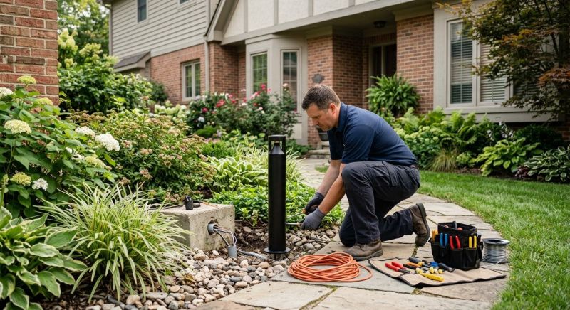 Landscape Lighting Repair in Heber City, UT