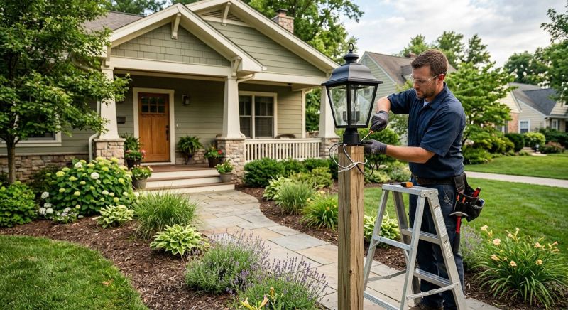 Outdoor Lighting Installation in Utah County, UT