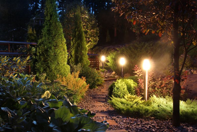 Evening Pathway Illumination