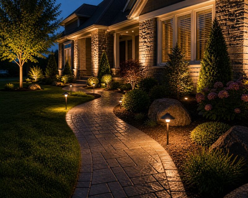 Step Lighting Installation in Olathe, KS